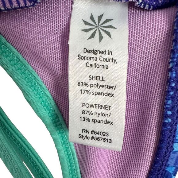 Athleta Womens Bombay Twist Bikini Top size 32B/C - Picture 5 of 5